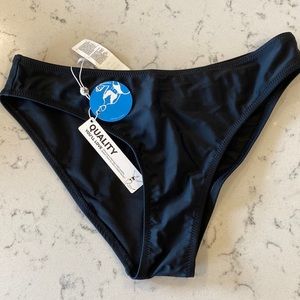 Cupshe black bikini bottoms NWT